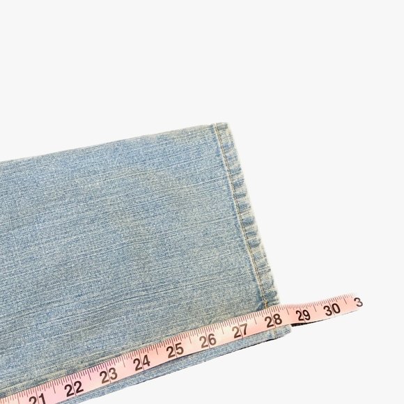 Gloria Vanderbilt Amanda Jeans Light Wash Denim 5 Pocket Womens Sz 14 Short - Picture 9 of 14